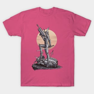 Sexy Ninja Robot T-Shirt